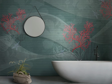 UNDER WATER CORAL - Wallpaper by N.O.W. Edizioni - view 2